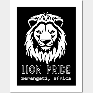 Lion Pride Serengeti Africa Posters and Art